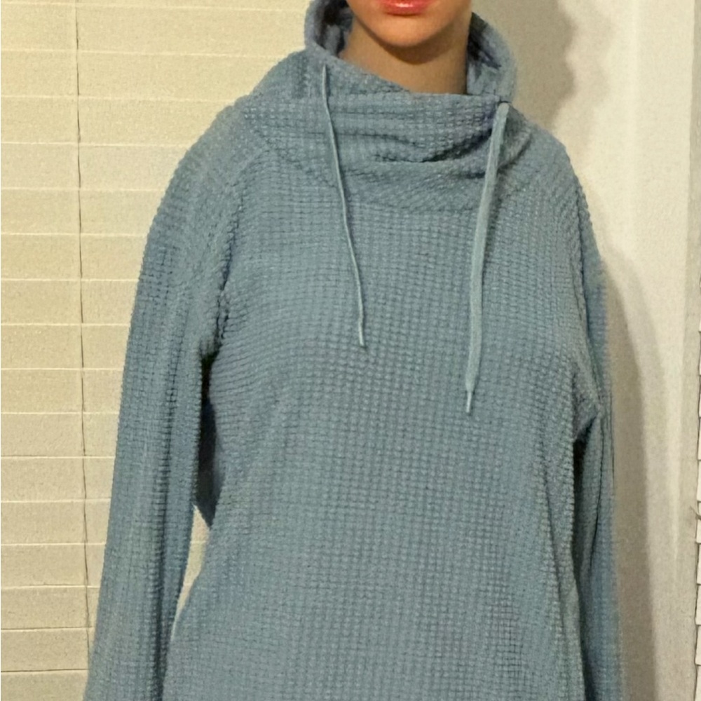 Columbia Women's Cowl Neck Sweater - Soft Blue